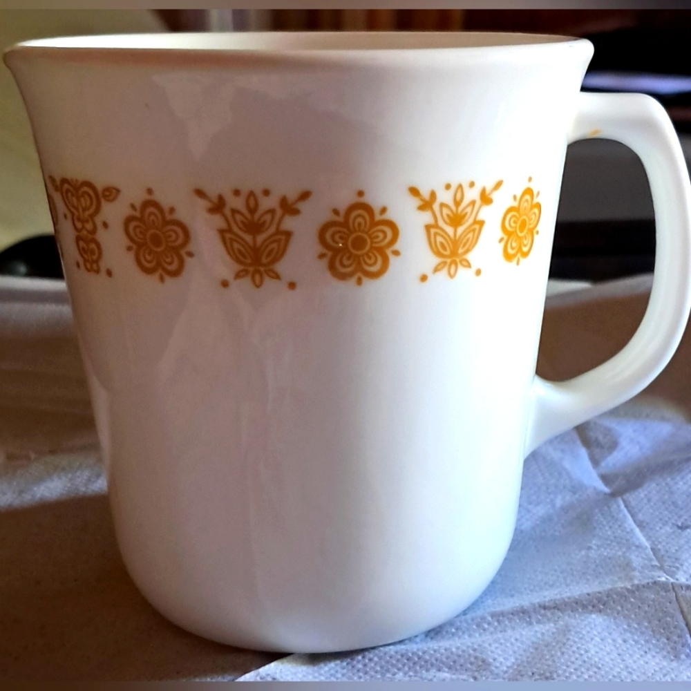 CORNING USA COFFEE CUP